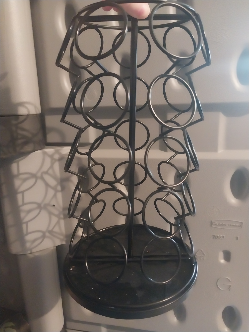 Spinning Keurig Coffee Pod Holder.